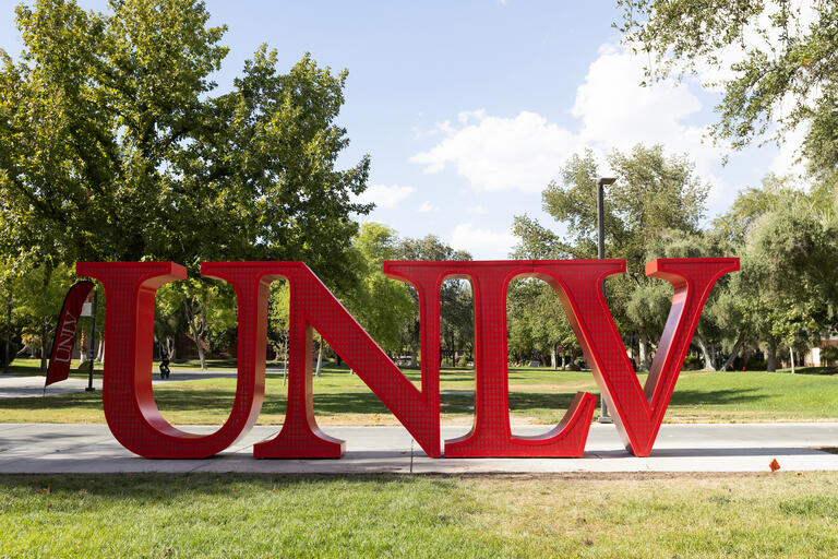 UNLV Implements Campus Signage Overhaul with New Landmark and Cohesive